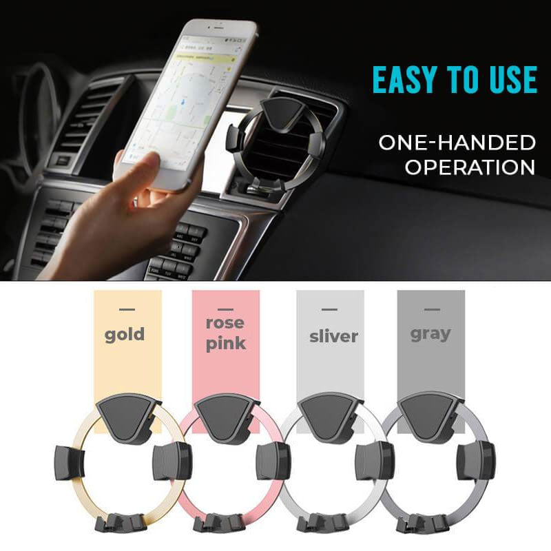 Round Car Phone Holder