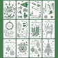 Christmas DIY Drawing Stencils
