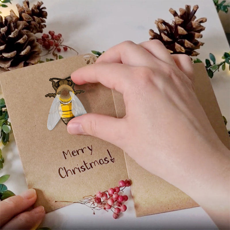 Wooden Bee Brooch🐝