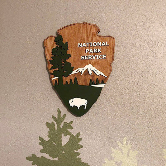 National Park 3D Wood Sign