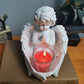 Angel Candlestick Resin Decoration