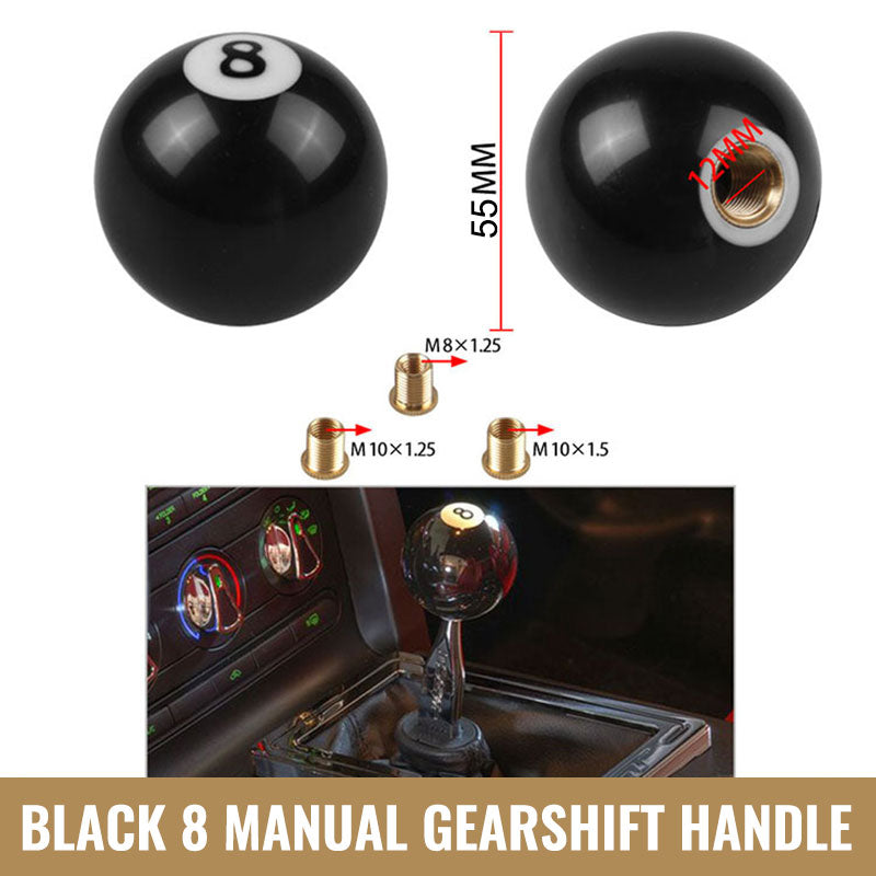 Billiards Black 8 manual shift handle