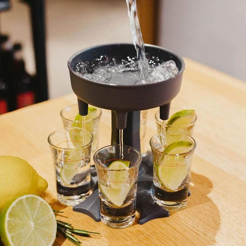 6 SHOT Glass Dispenser