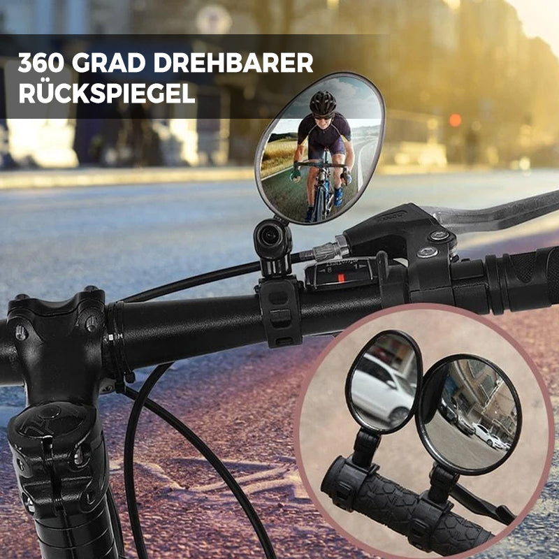 360° drehbarer Fahrradrückspiegel/360°Rotatable Bicycle Rearview Mirror