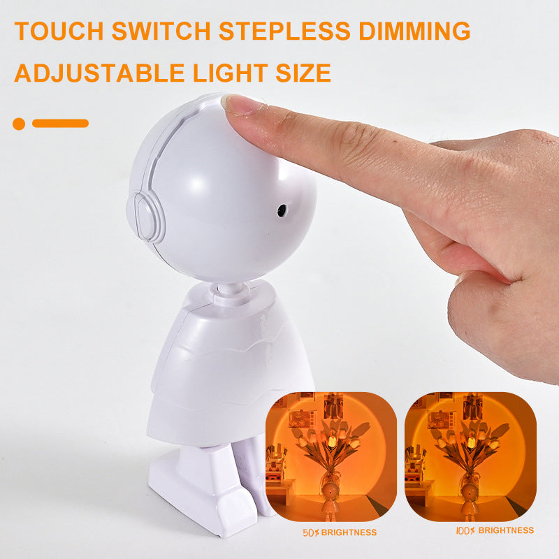 Modern Robotic Sunset Lights