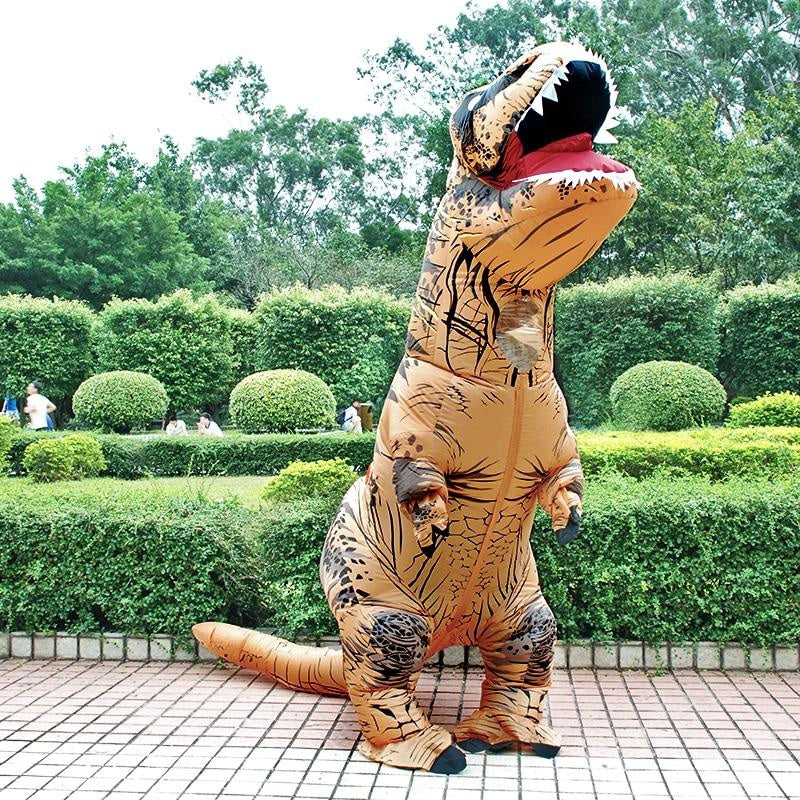 Inflatable T-Rex Dinosaur Costume For Adults and Kids