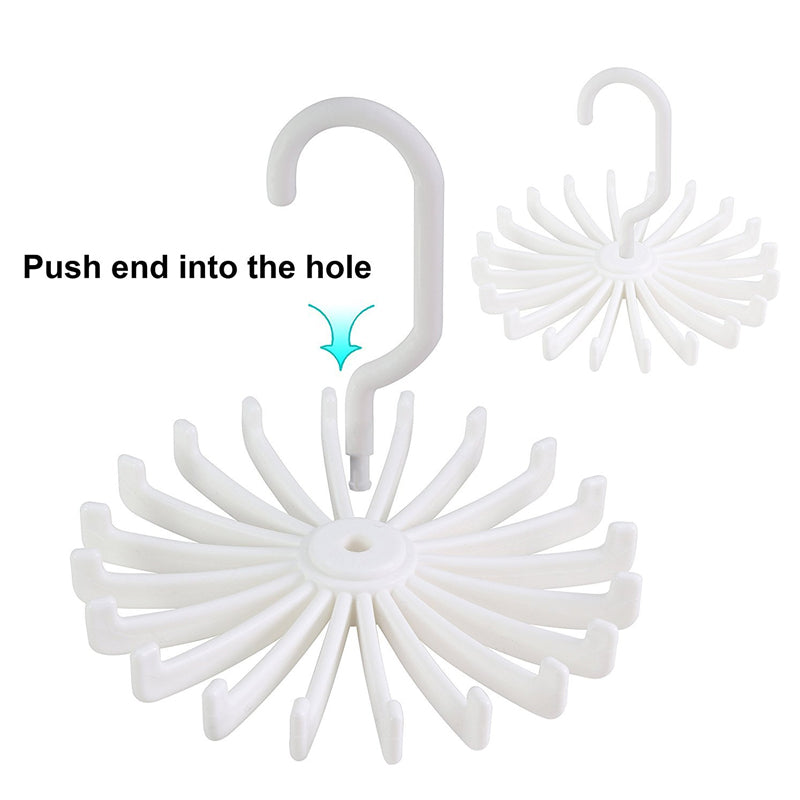 Shelf Bracket with Tie Hook（4Pcs)