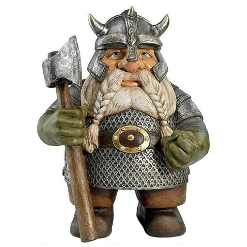 Viking Victor Norse Dwarf Gnome Statue