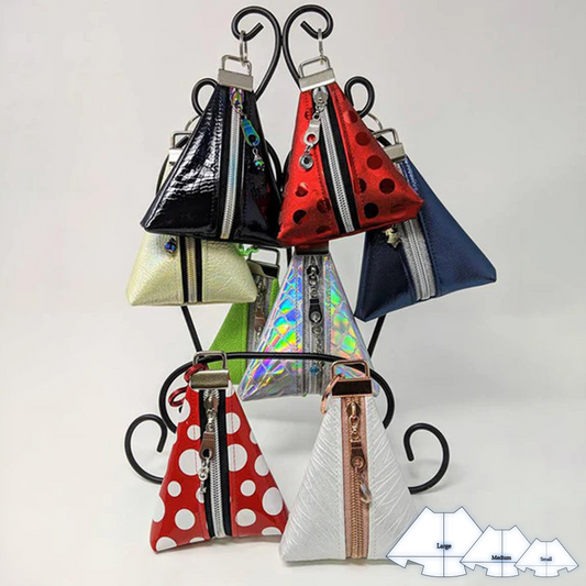 Cute Key Pouch Template Set