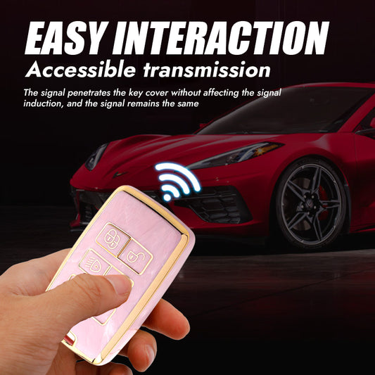 For Land rover-Car Rhinestone Keychain Key Case