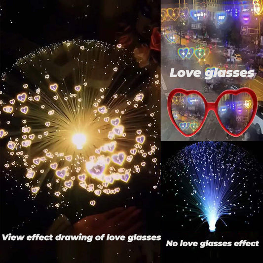 Color-changing Glass-based Fiber Optic Light