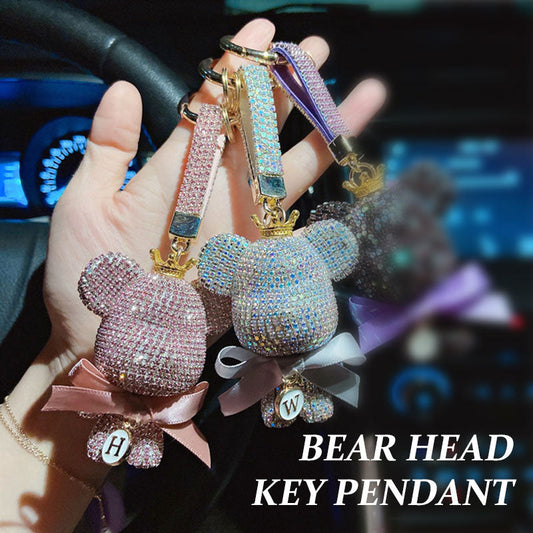 Bear Head Key Pendant