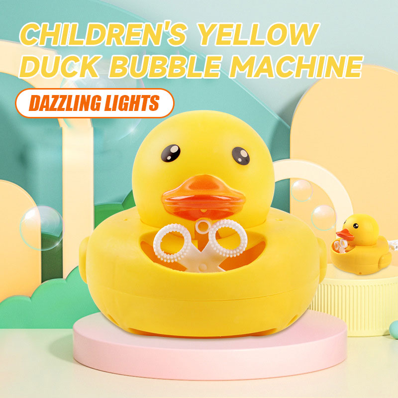 Children's Yellow Duck Bubble Machine – Carkur