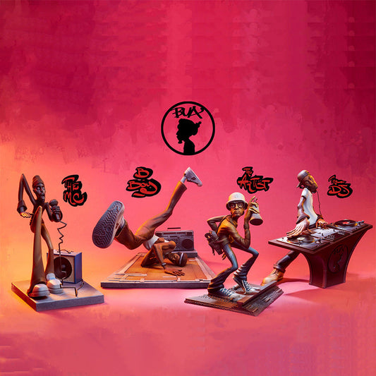 The Elements Of HipHop Statue