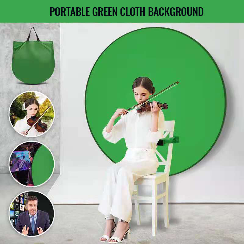 Portable Green Screen Backdrop