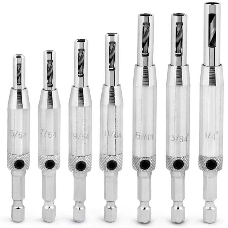 SELF-CENTERING DRILL BITS