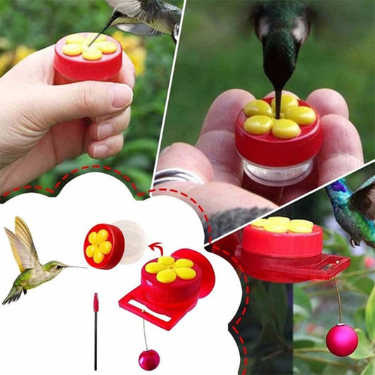 Mini Handheld Flower Hummingbird Feeder