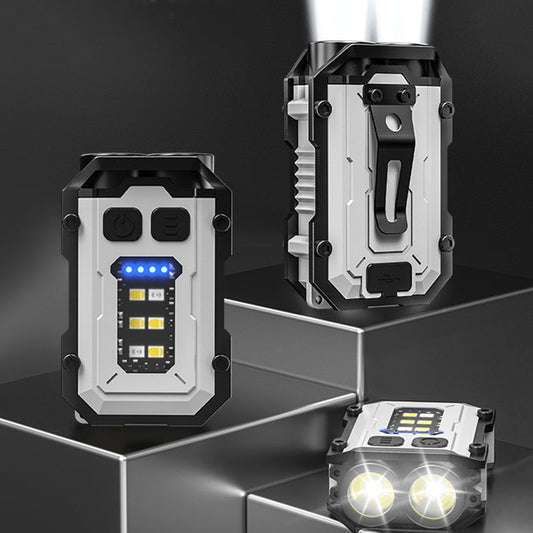 Multifunksjonell Utendørs Nøkkelringlampe/Multifunctional outdoor keychain light