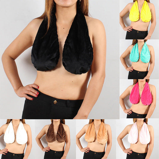 Women's Halter Bralette-Bra towel