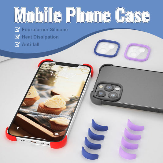 Four-corner Silicone Heat Dissipation And Anti-fall Mobile Phone Case