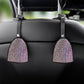 2PCS Bling Bling Car Seat Back Hidden Hooks