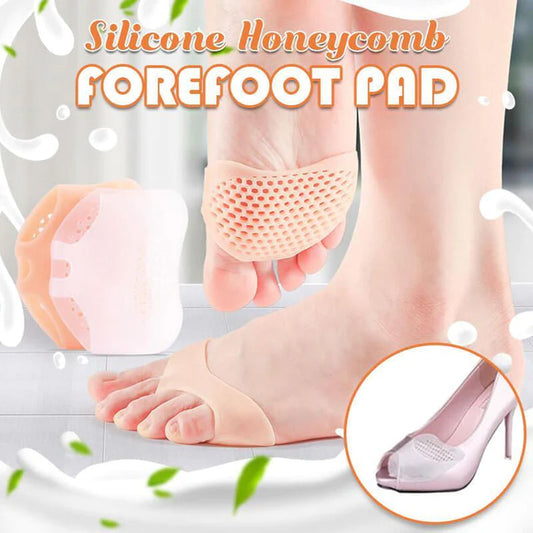 Silicone Honeycomb Forefoot Pad