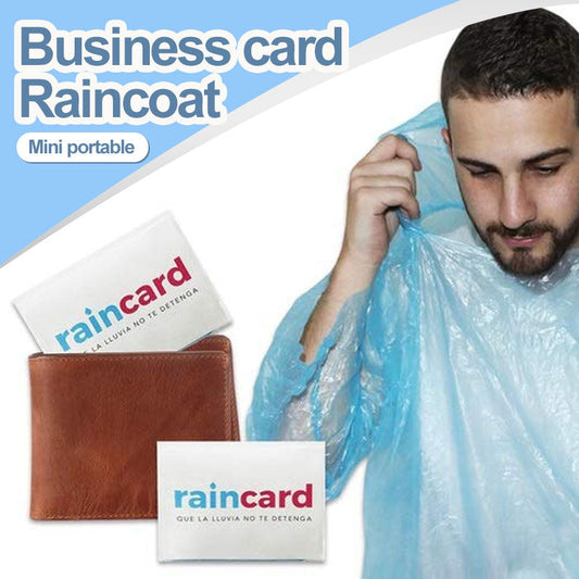 Rain card - Disposable Raincoat