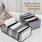 Drawer type separator basket for trousers and clothes storage box
