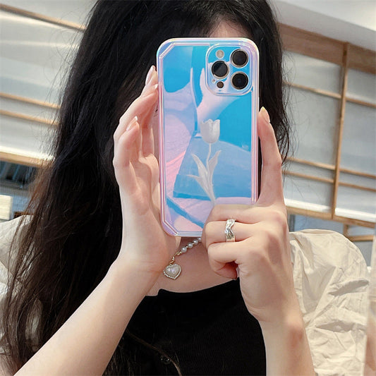Rose Laser Soft Phone Case