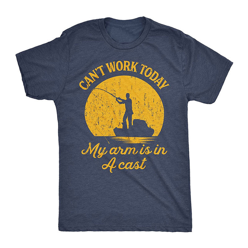 Can't Work Today Funny Father's Day Fishing T-Shirt