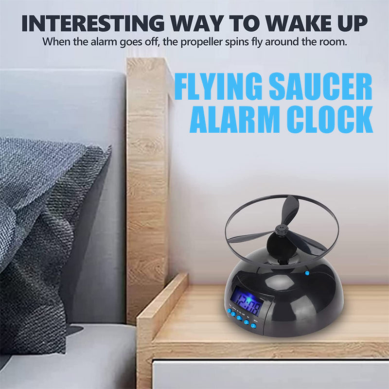Flying Saucer Alarm Clock