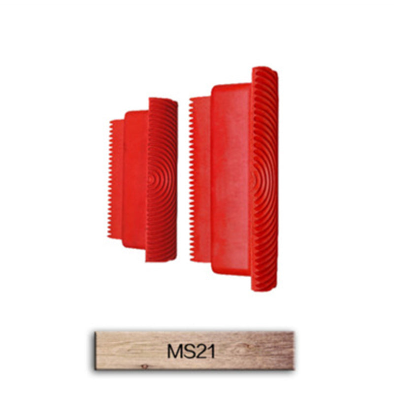 Wood Graining Paint Roller with Handle