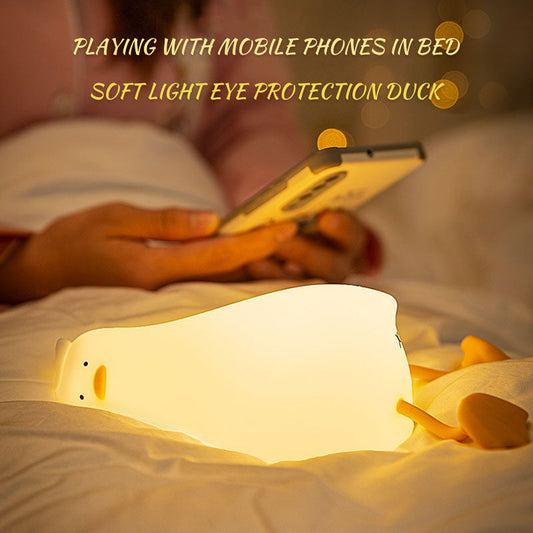 Duck Shape LED Night Light Touch Sensor