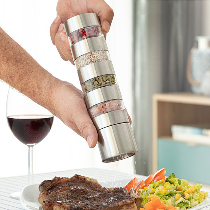 4-In-1 Spice Grinder For Spices Mill