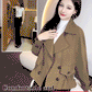 Spring And Autumn Casual Coat Loose Trench Coat