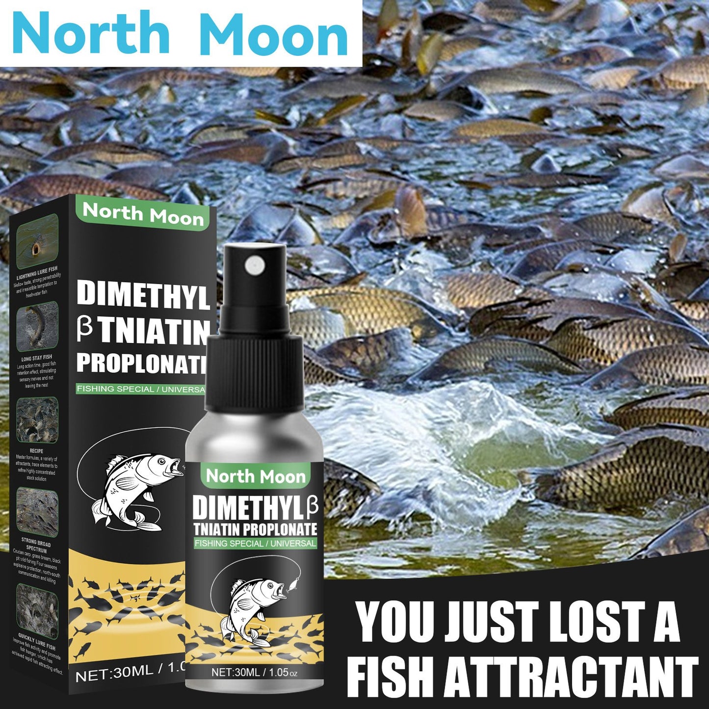 Natural Bait Scented Fish Attractant