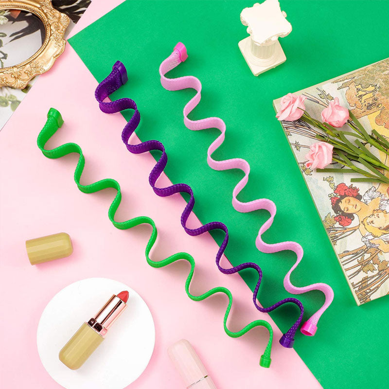 Spiral Curling No Heat Curling Iron With Hair Hook (24 Pcs)