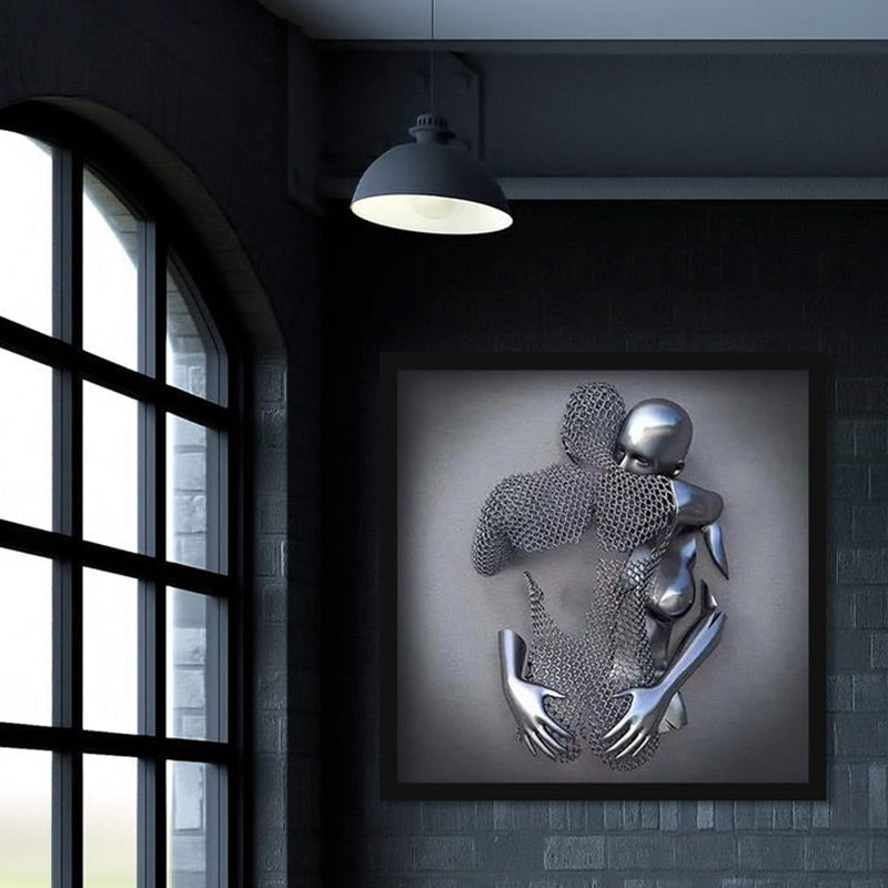 Love Heart 3D Art Wall Painting