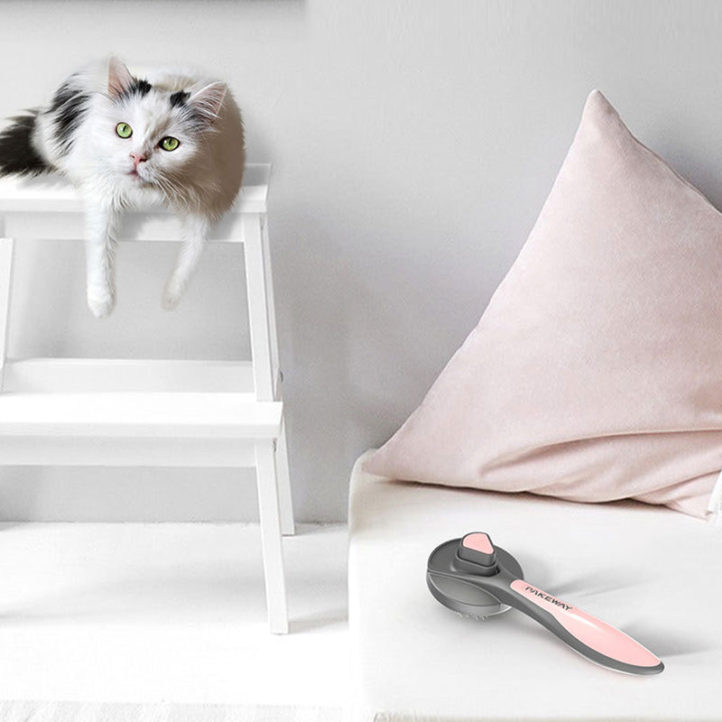 Pet Self-Cleaning Needle Comb