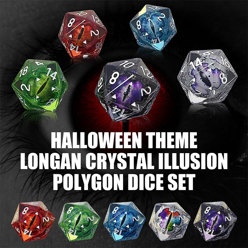 Halloween Longan Crystal Dice