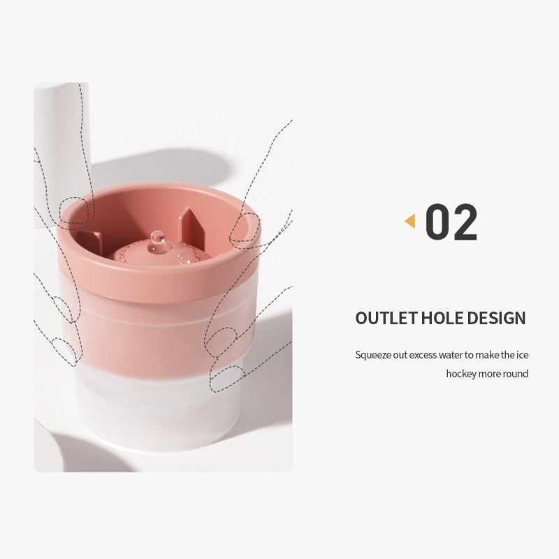 Round Silicone Ice Cube Mold