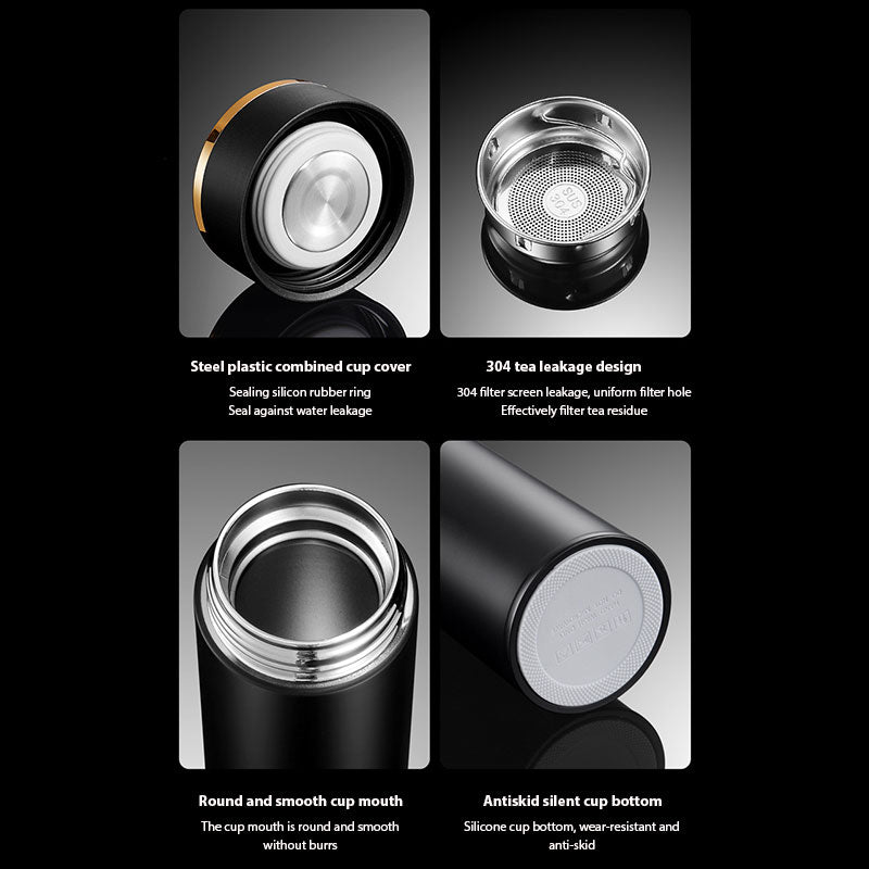 Water Bottle with Smart LCD Touch Screen