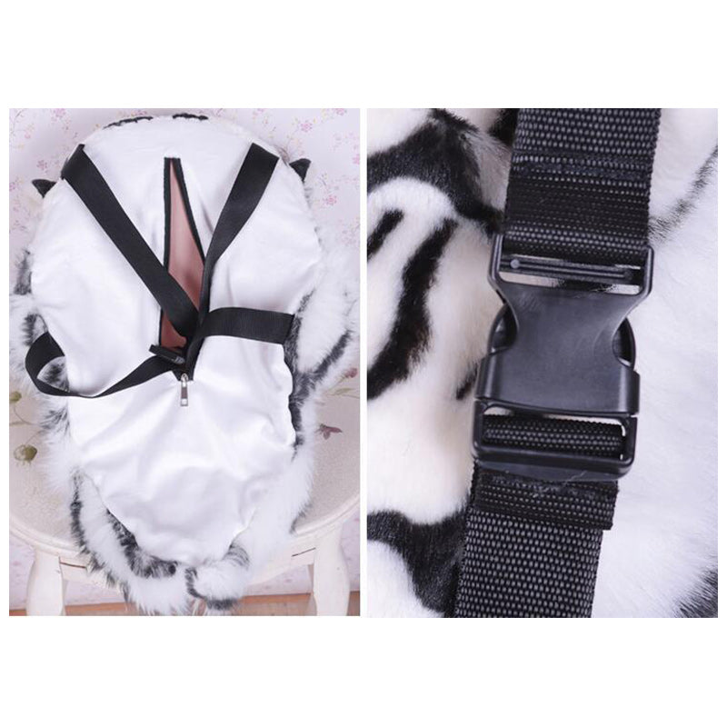 Fashion Lion & Tiger Head Backpack Multifunc Outdoor Bags