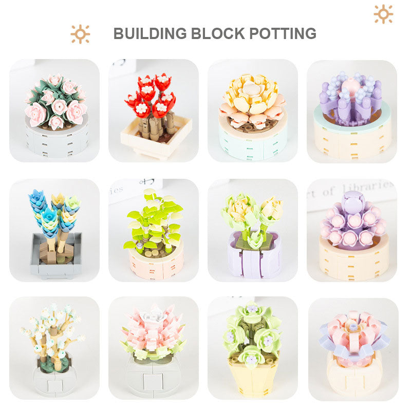 Flower Bonsai Building Toy