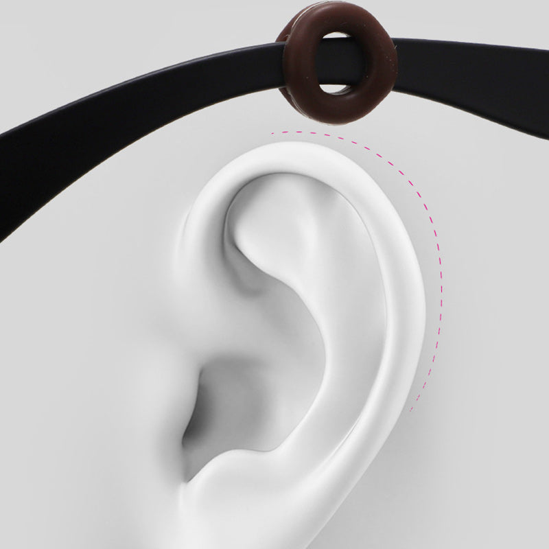 Round Silicone Eyeglasses Temple Grips