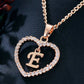 Heart A-Z Initial Letter Necklace