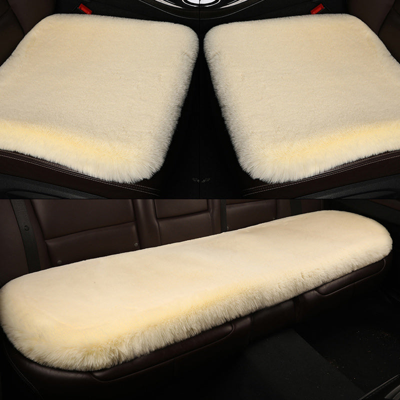 Fur Car Seat Cushion