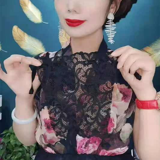 Spring Summer False Collar Lace Bandeau False Collar