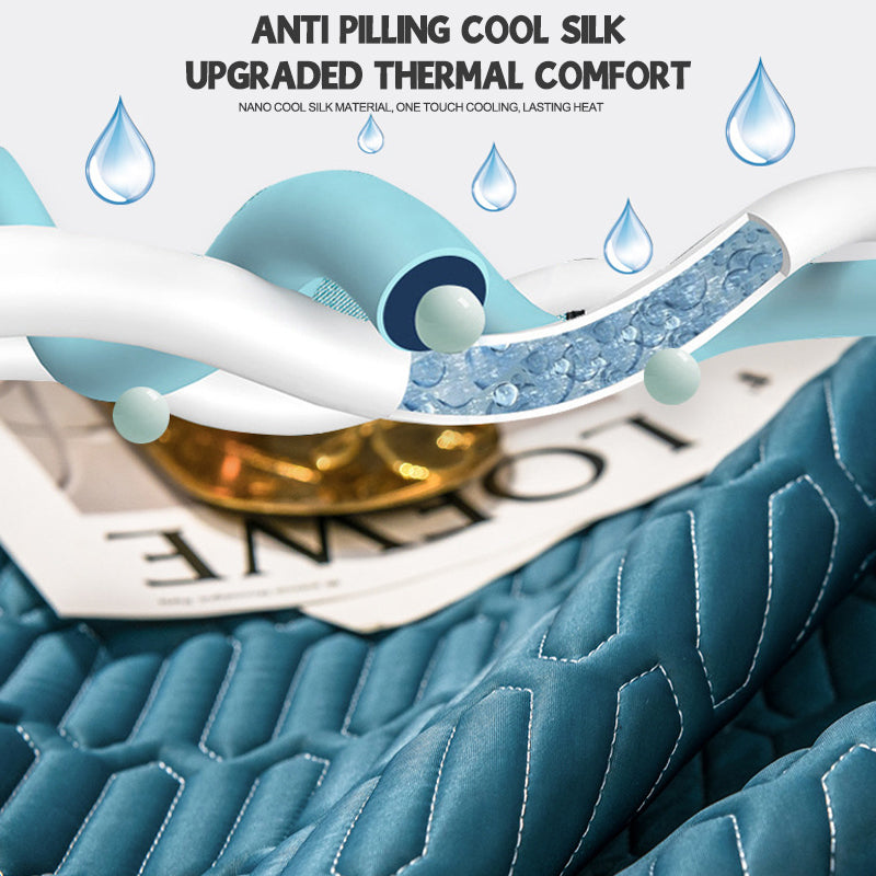Summer Ice Silk Mat Washable Mattress Protector