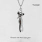 Men And Woman Embrace Clavicle Chain Necklace